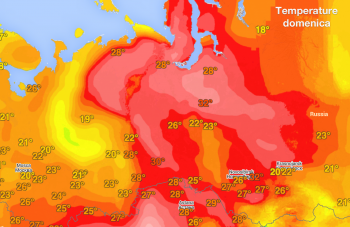 Siberia: temperature fuori controllo, massime oltre 40°C