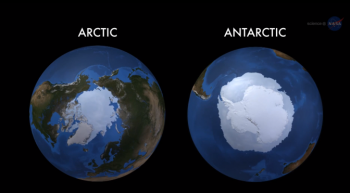 In Artide i ghiacci marini diminuiscono e in Antartide aumentano: perché questa controtendenza?