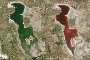 Il lago che cambia colore! C’entrano qualcosa i cambiamenti climatici?
