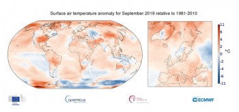 Clima, anche a settembre temperature da record