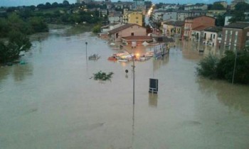 Alluvione a Benevento, situazione drammatica [FOTO]