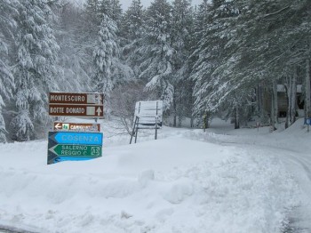 Maltempo al Sud: forti nevicate in arrivo in Appennino [MAPPA]