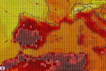 Ondata calda investe la penisola iberica, oltre 45°C previsti in Spagna giovedì
