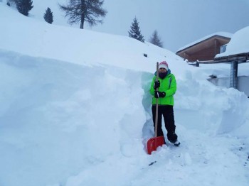 Fino a 2 metri di neve nelle prossime 48 ore sulle Alpi