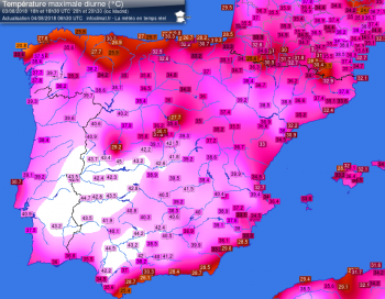 Portogallo pronta a battere il record di temperatura massima in Europa