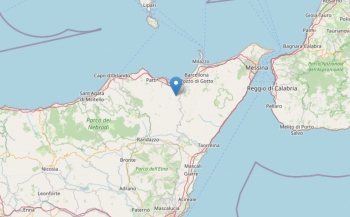 Rilevato un sisma in provincia di Messina: ecco i dati INGV
