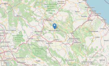 Scossa sismica rilevata in provincia dell’Aquila: ecco i dati INGV