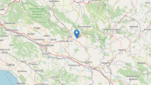 Lieve terremoto rilevato in provincia di Frosinone: ecco i dati INGV