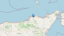 Scossa sismica in provincia di Messina: dati INGV