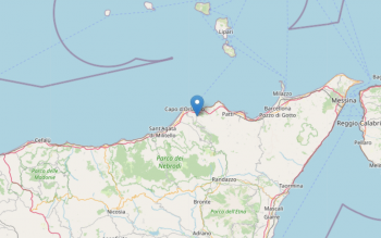 Scossa sismica in provincia di Messina: dati INGV