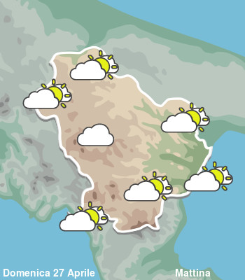 Previsioni Meteo Basilicata Mattina