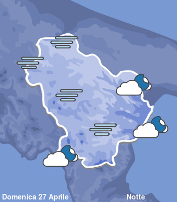 Previsioni Meteo Basilicata Notte
