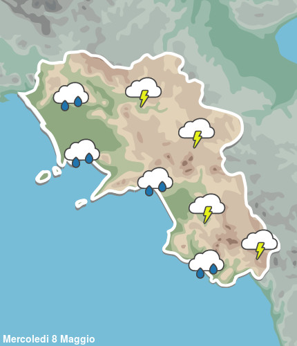 Previsioni Meteo Campania