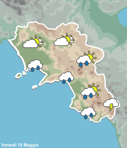Previsioni Meteo Campania