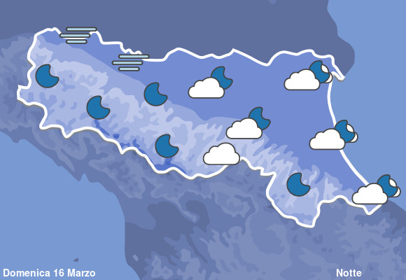 Previsioni Meteo Emilia Romagna Notte