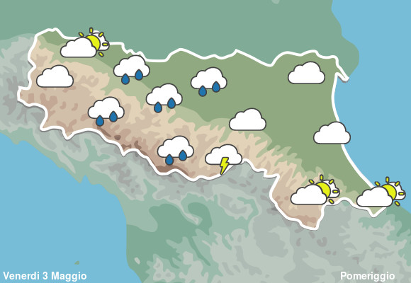 Previsioni Meteo Emilia Romagna Pomeriggio