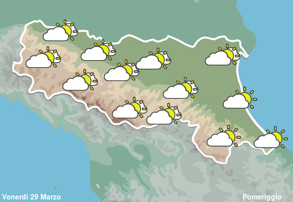 Previsioni Meteo Emilia Romagna Pomeriggio
