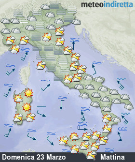 cartina meteo italia DopoDomani - Mattina