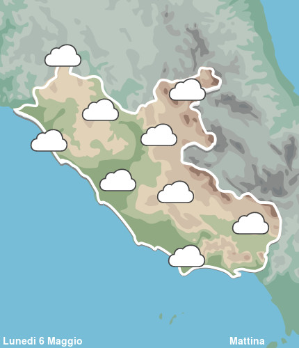 Previsioni Meteo Lazio Mattina