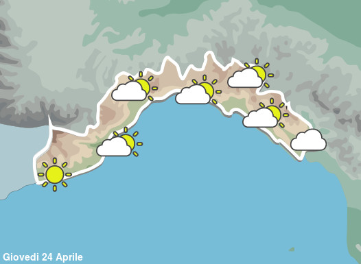 Previsioni Meteo Liguria