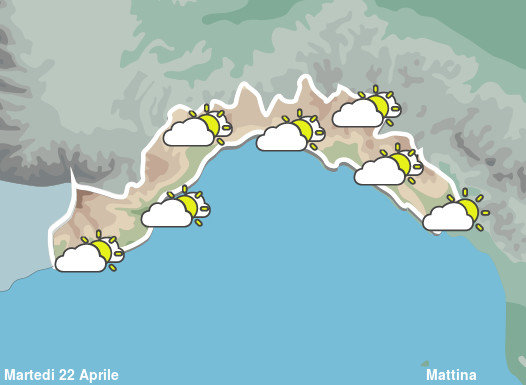 Previsioni Meteo Liguria Mattina