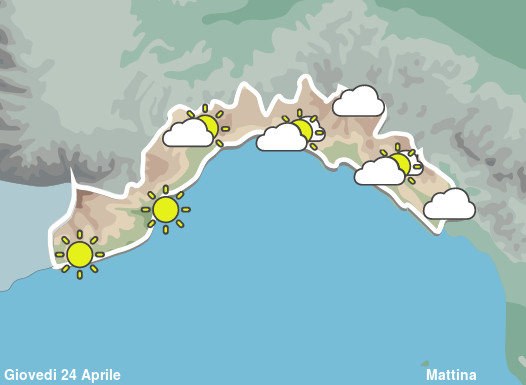 Previsioni Meteo Liguria Mattina