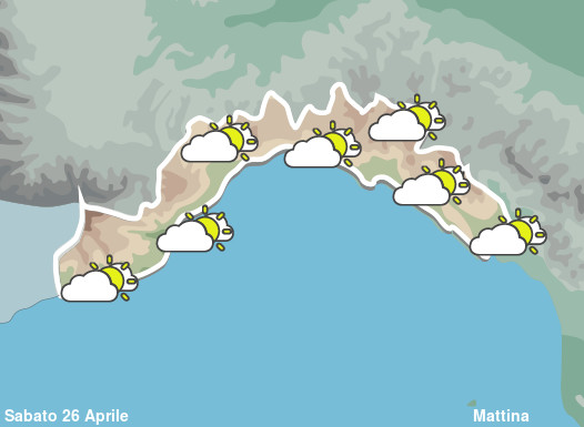 Previsioni Meteo Liguria Mattina