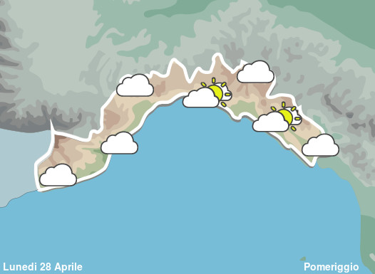 Previsioni Meteo Liguria Pomeriggio