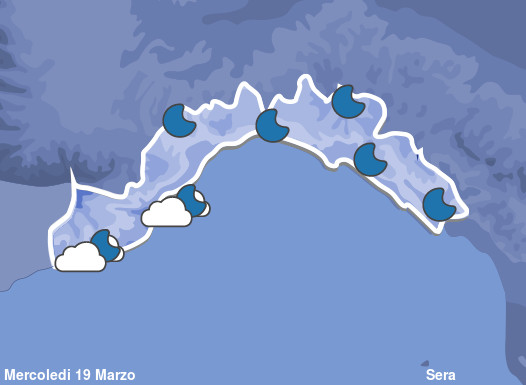 Previsioni Meteo Liguria Sera