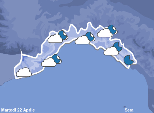 Previsioni Meteo Liguria Sera