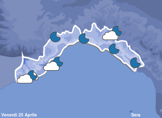 Previsioni Meteo Liguria Sera