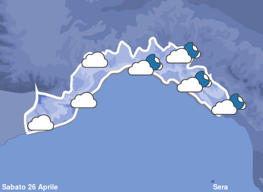 Previsioni Meteo Liguria Sera