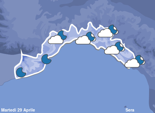 Previsioni Meteo Liguria Sera