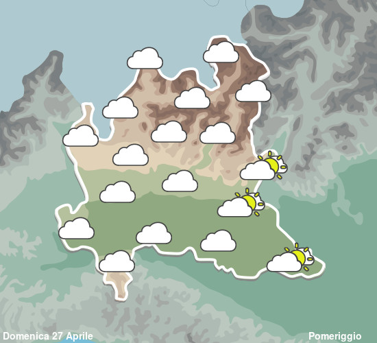 Previsioni Meteo Lombardia Pomeriggio