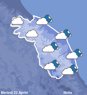 Previsioni Meteo Marche Notte
