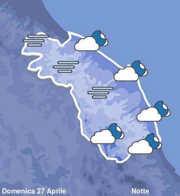 Previsioni Meteo Marche Notte