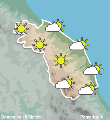Previsioni Meteo Marche Pomeriggio