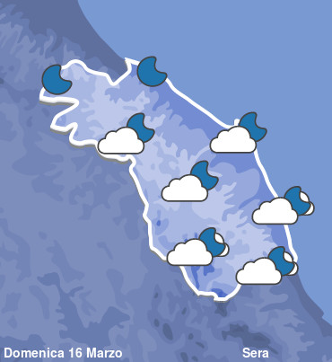 Previsioni Meteo Marche Sera