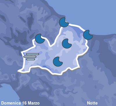 Previsioni Meteo Molise Notte
