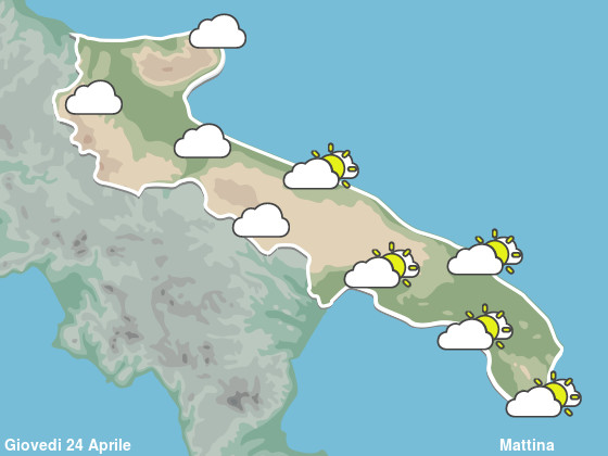 Previsioni Meteo Puglia Mattina