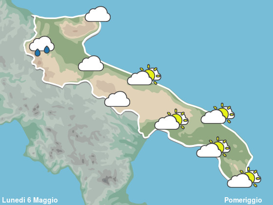 Previsioni Meteo Puglia Pomeriggio