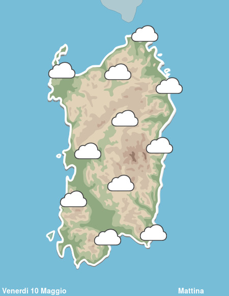 Previsioni Meteo Sardegna Mattina
