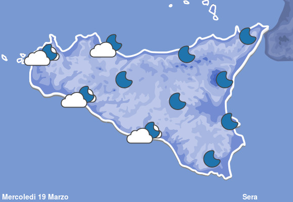 Previsioni Meteo Sicilia Sera