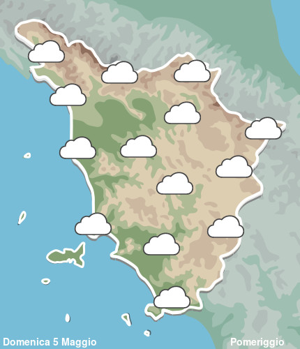 Previsioni Meteo Toscana Pomeriggio