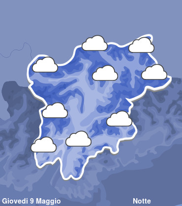 Previsioni Meteo Trentino Alto Adige Notte
