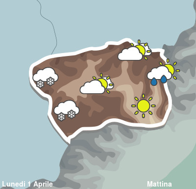 Previsioni Meteo Valle d' Aosta Mattina