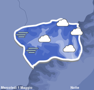 Previsioni Meteo Valle d' Aosta Notte