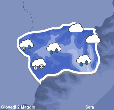 Previsioni Meteo Valle d' Aosta Sera
