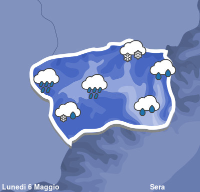 Previsioni Meteo Valle d' Aosta Sera