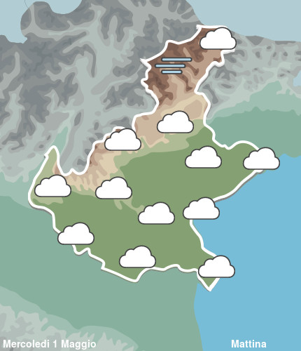 Previsioni Meteo Veneto Mattina